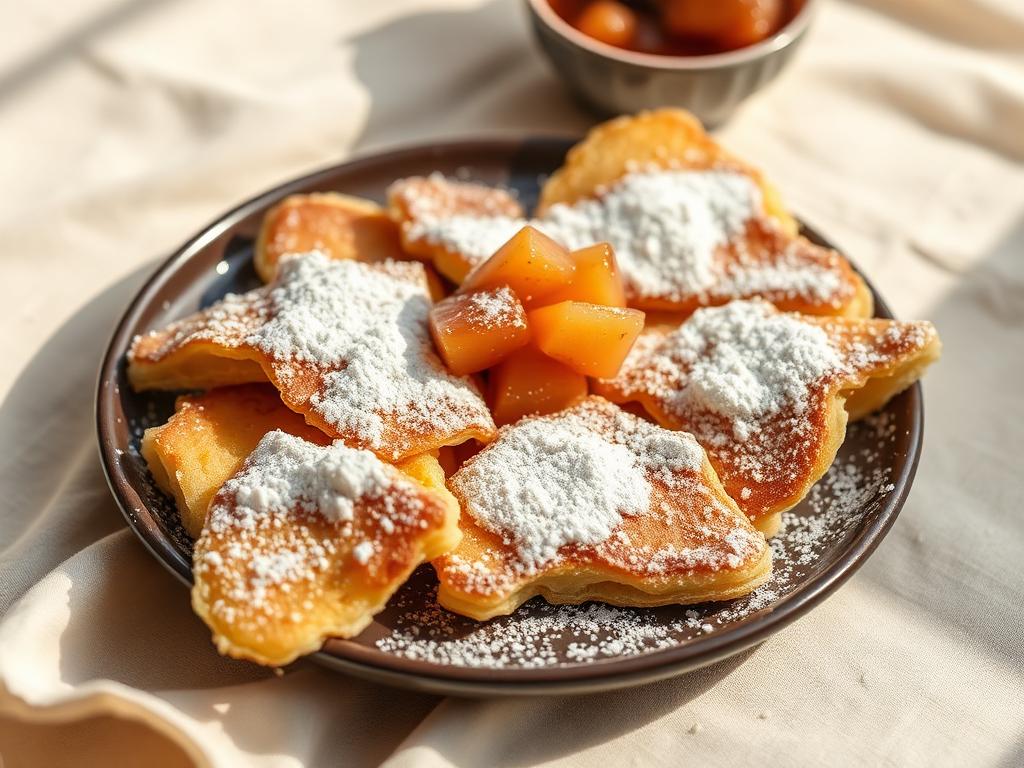 Kaiserschmarrn mit Apfelkompott