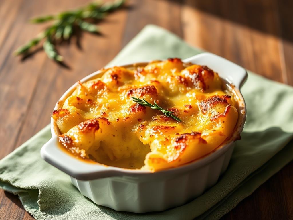 Kartoffel-Schinken-Gratin