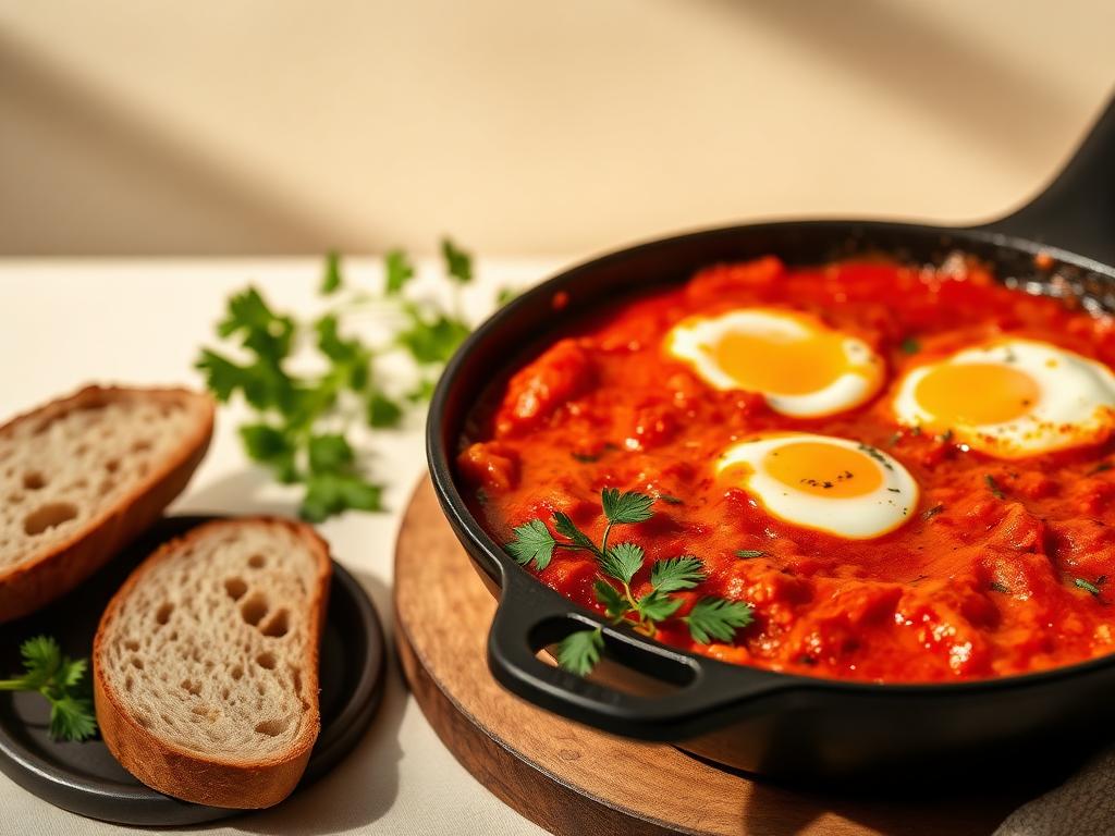 Shakshuka mit Eiern