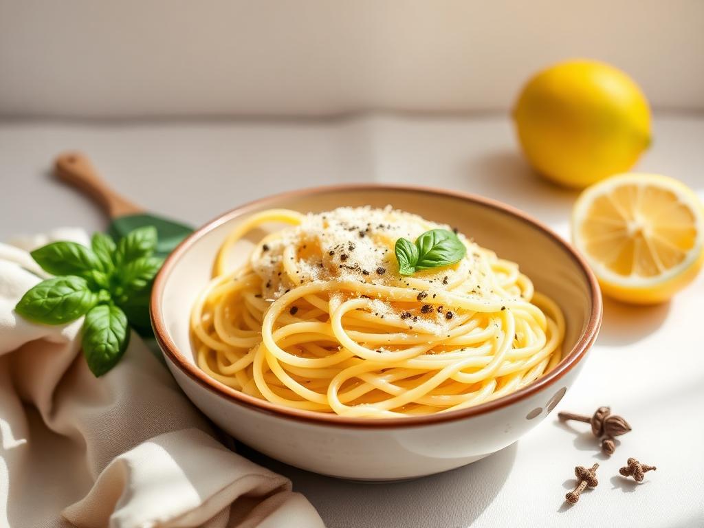 Zitronen-Parmesan-Pasta